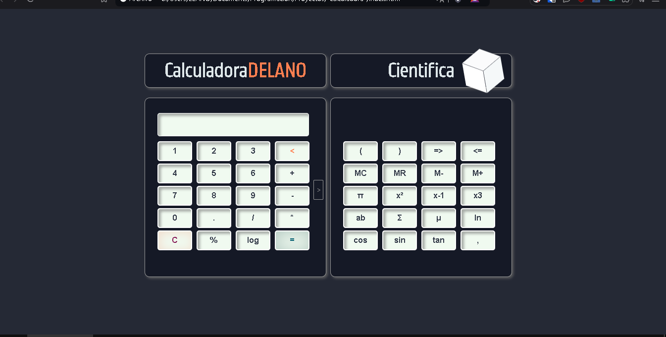 Pagina Calculadora