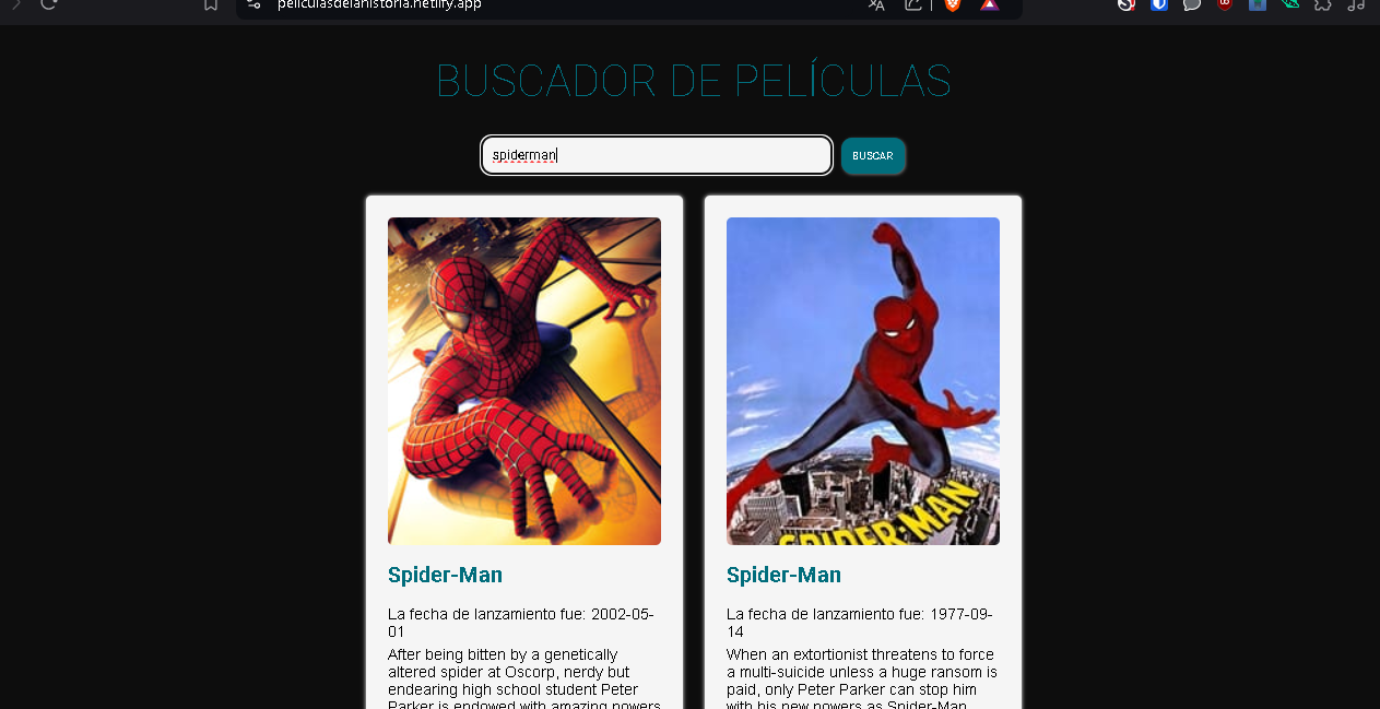 Pagina Peliculas